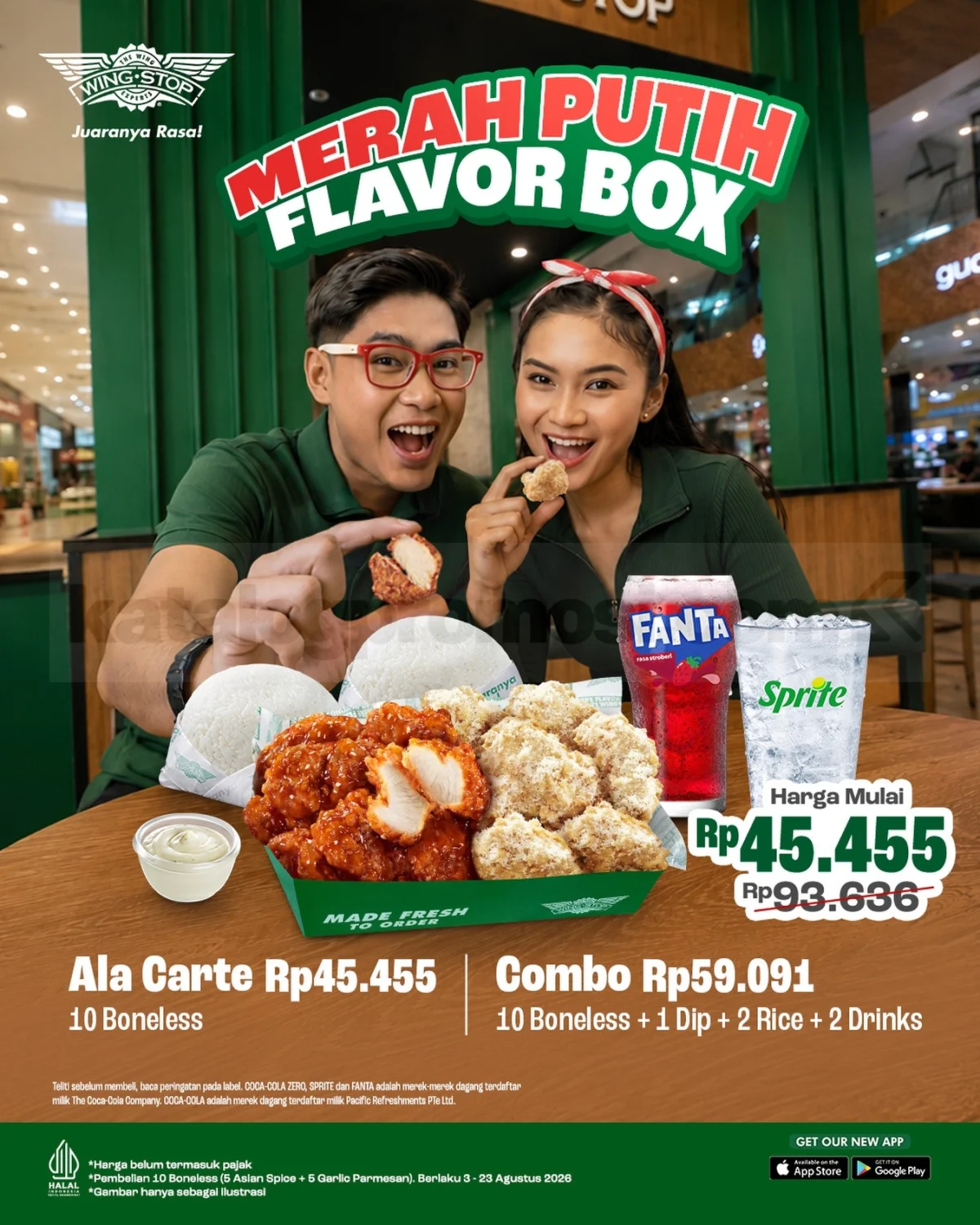 Wingstop Hadirkan Merah Putih Flavor Box Spesial Kemerdekaan
