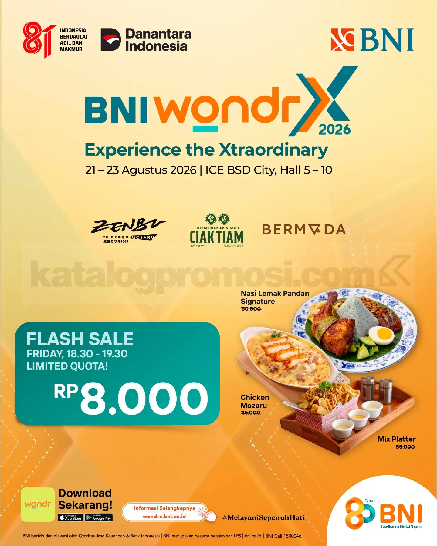 Zenbu Flash Sale di BNI WONDRX 2026 Hanya Rp 8 Ribu