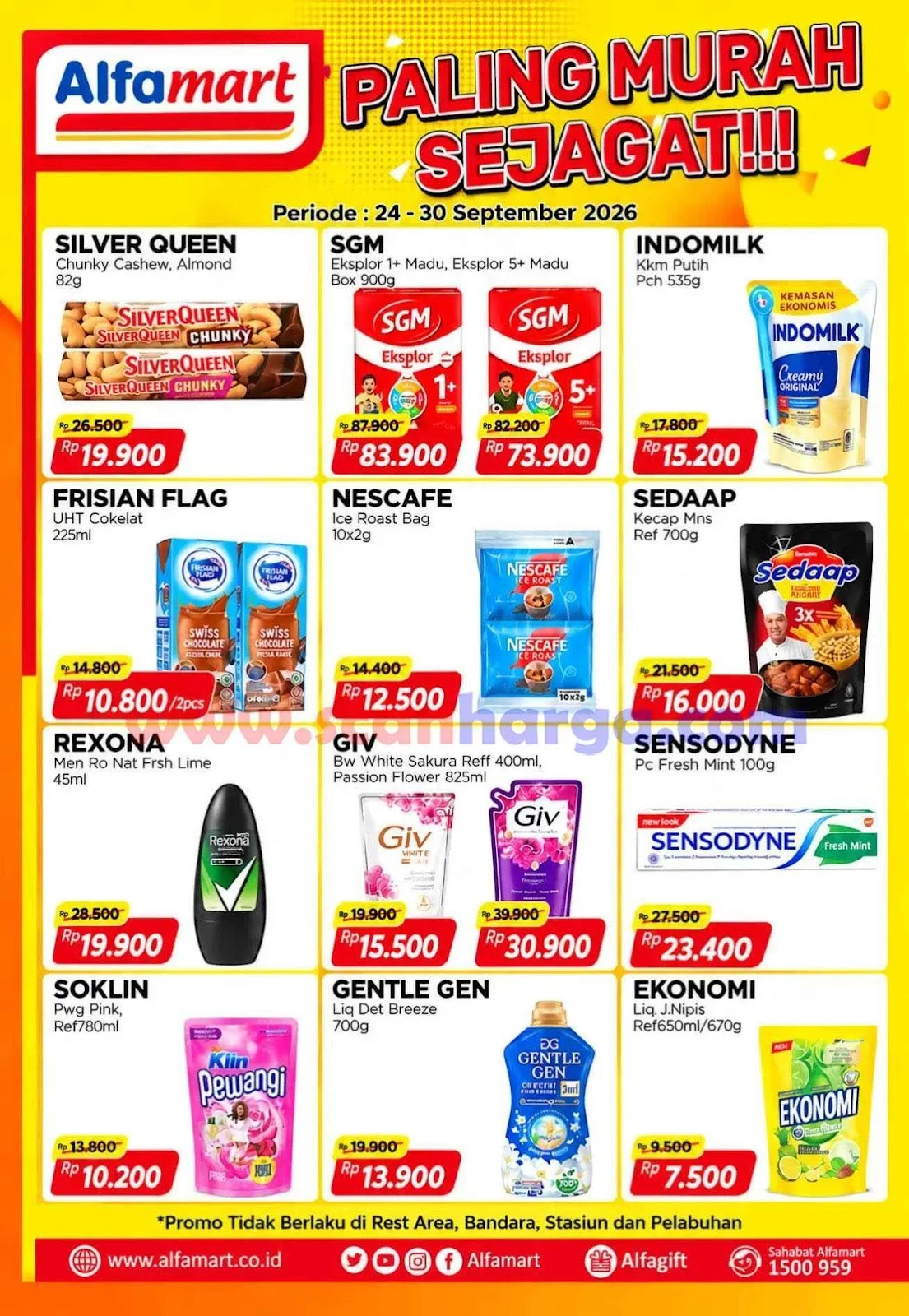 Alfamart Gelar Promo "Paling Murah Sejagat" 24-30 Sep 2026