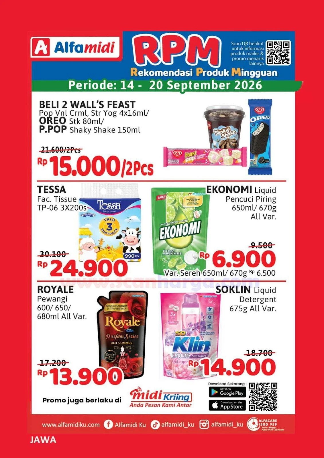 Alfamidi Tawarkan Promo RPM 14-20 September 2026, Belanja Hemat Seminggu Penuh!