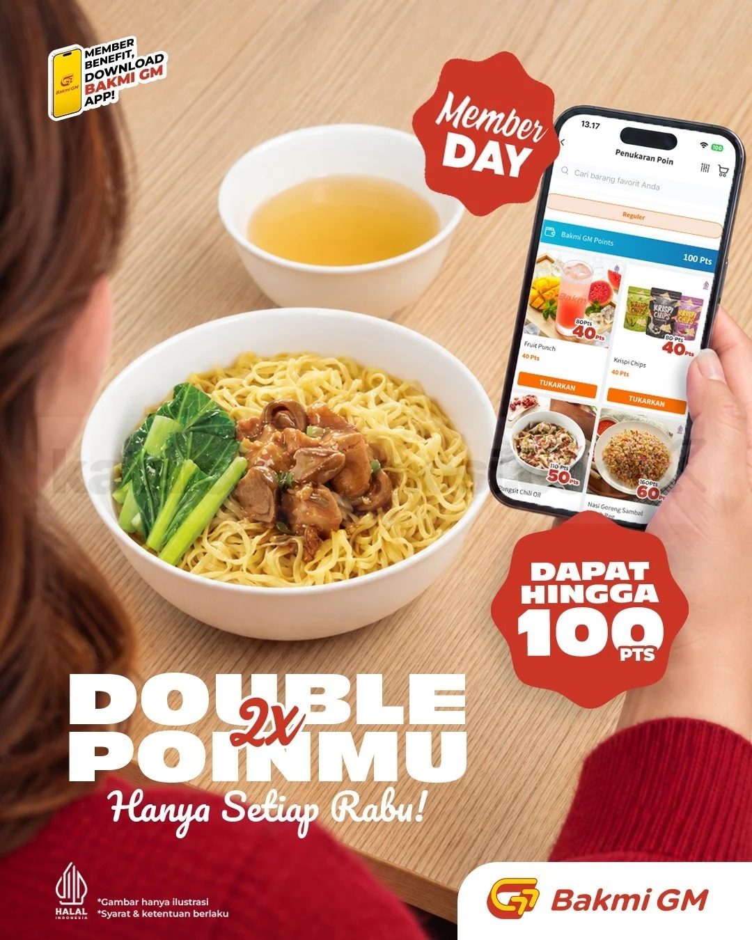 Bakmi GM: Panen 2x Poin Tiap Rabu, Raih Menu Gratis!