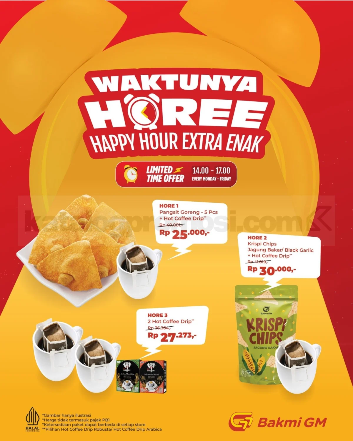 Bakmi GM Tawarkan Promo Happy Hour Mulai Rp25.000