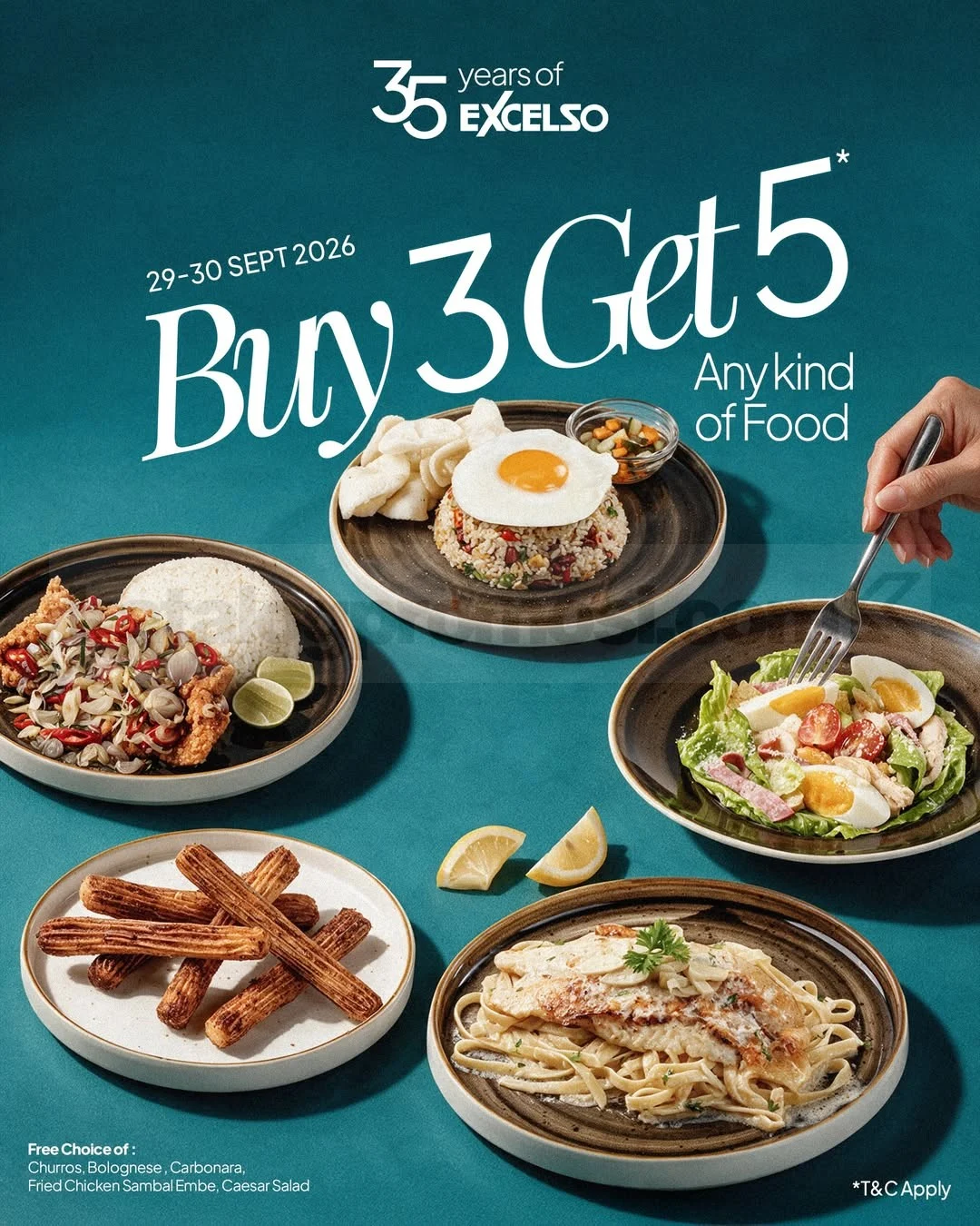Excelso Rayakan 35 Tahun: Promo Buy 3 Get 5 Menggoda!
