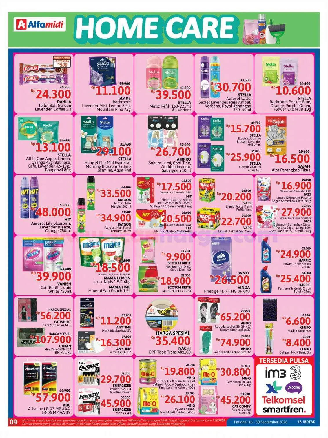 Katalog Alfamidi Terbaru: Promo Menarik 16-30 September 2026