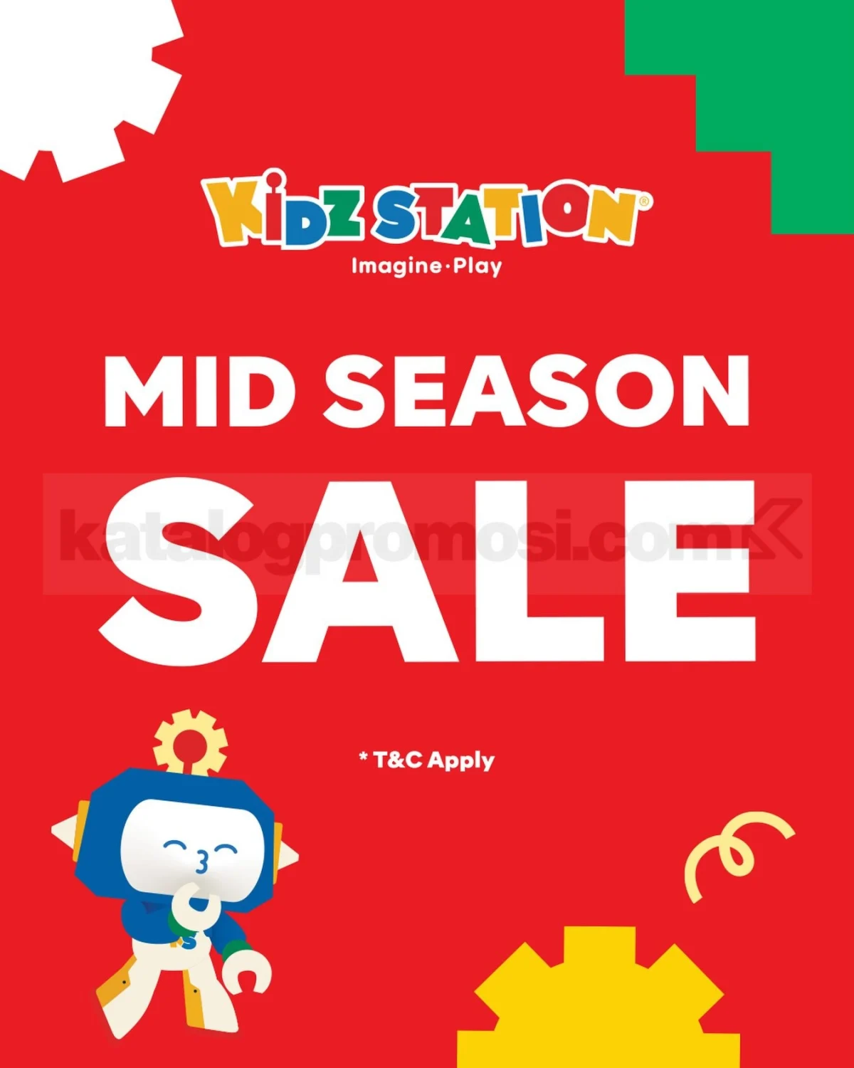 Kidz Station Mid Season Sale: Mainan Idaman, Harga Terjangkau!