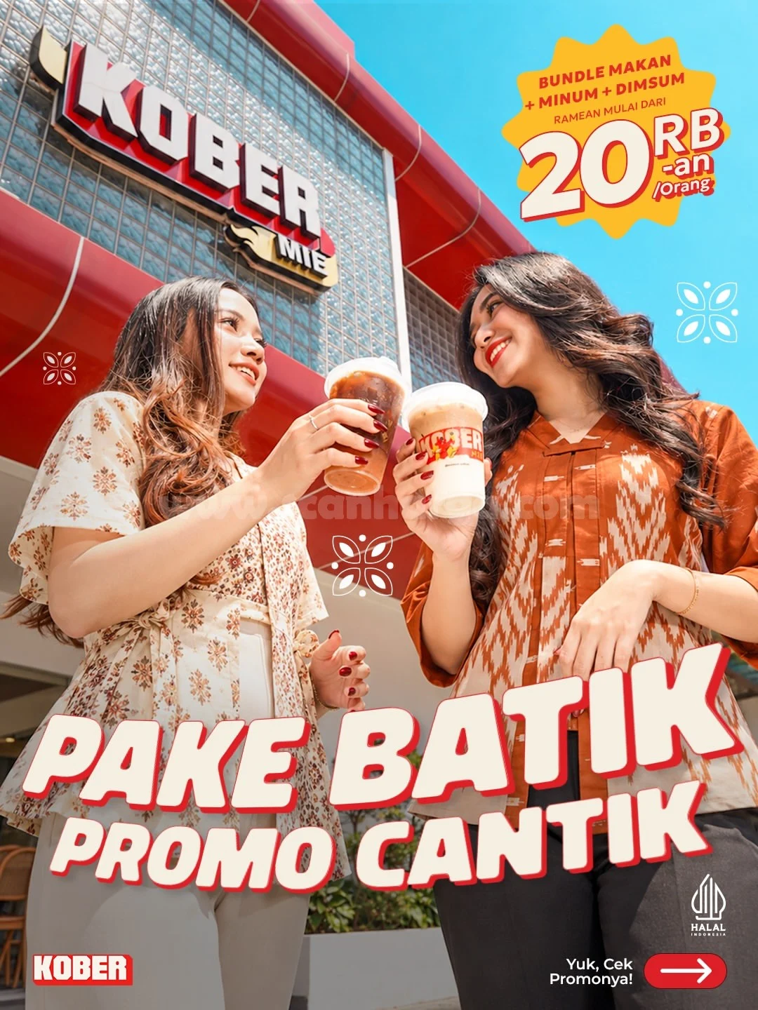 Kober Mie: Rayakan Hari Batik dengan Promo Spesial Mulai Rp 20.000