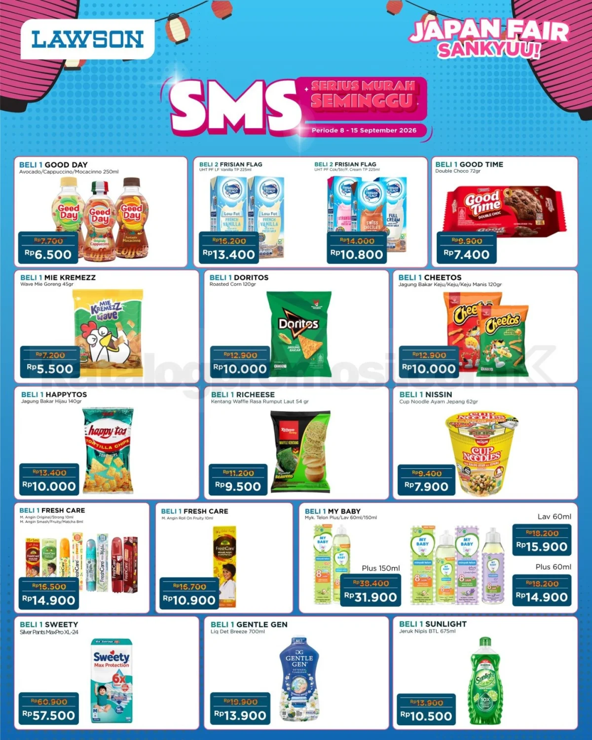 Lawson Serius Murah: Seminggu Penuh Diskon Mulai Rp5.500