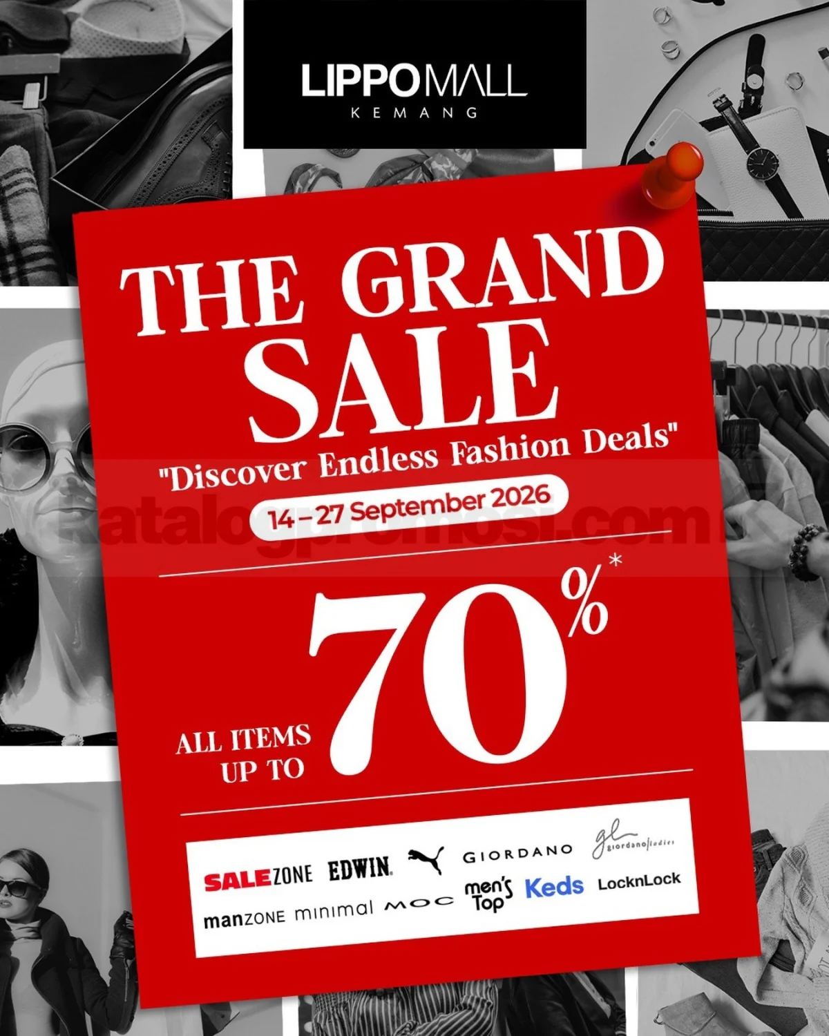 Lippo Mall Kemang Grand Sale: Diskon Hingga 70% Fashion Idaman