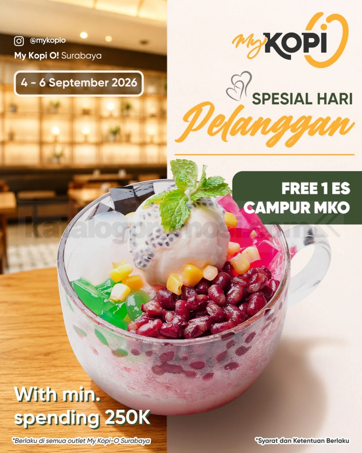 My Kopi-O Hadirkan Promo Spesial Hari Pelanggan di Surabaya