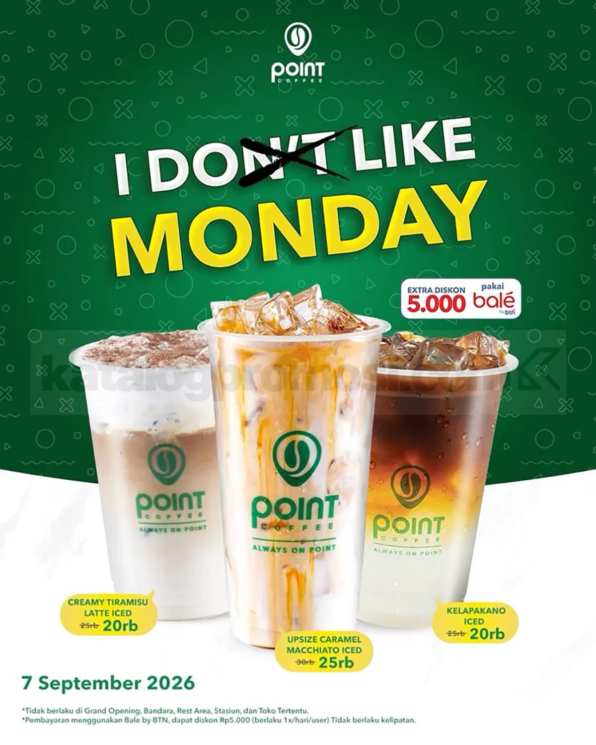 Point Coffee Ubah Senin Jadi Weekend dengan Promo Spesial