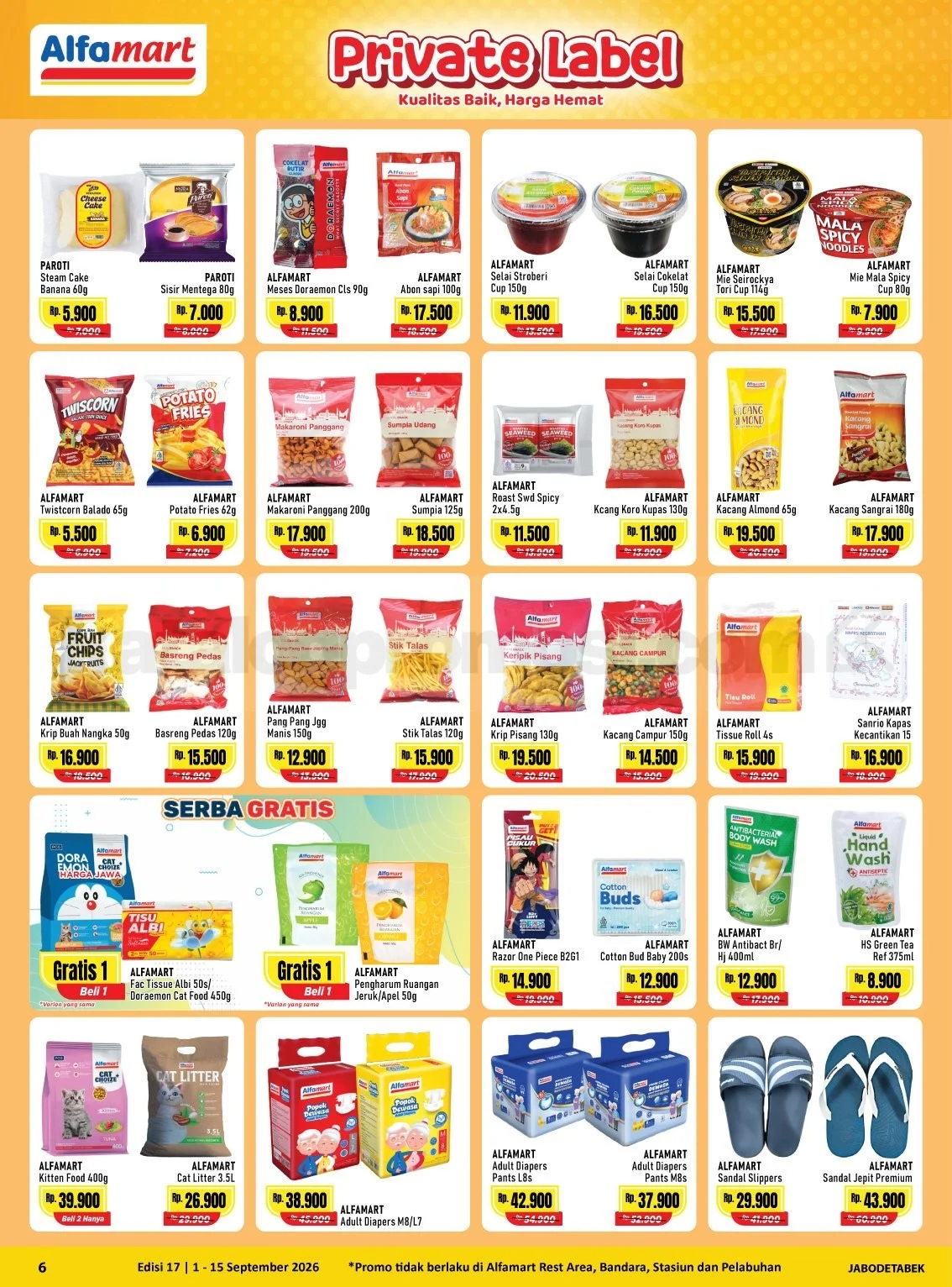 Promo Alfamart 01-15 September 2026: Belanja Hemat, Cuan Berlipat!