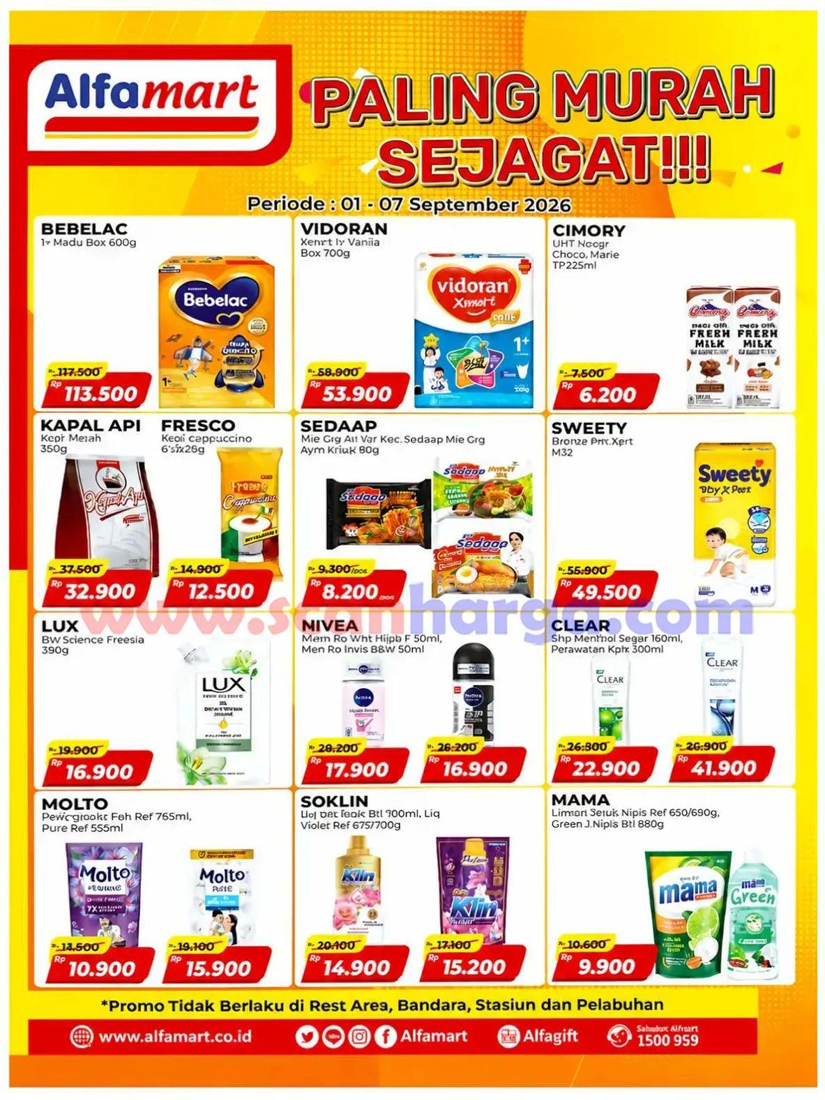 Promo Alfamart: Banjir Diskon 1-7 September 2026