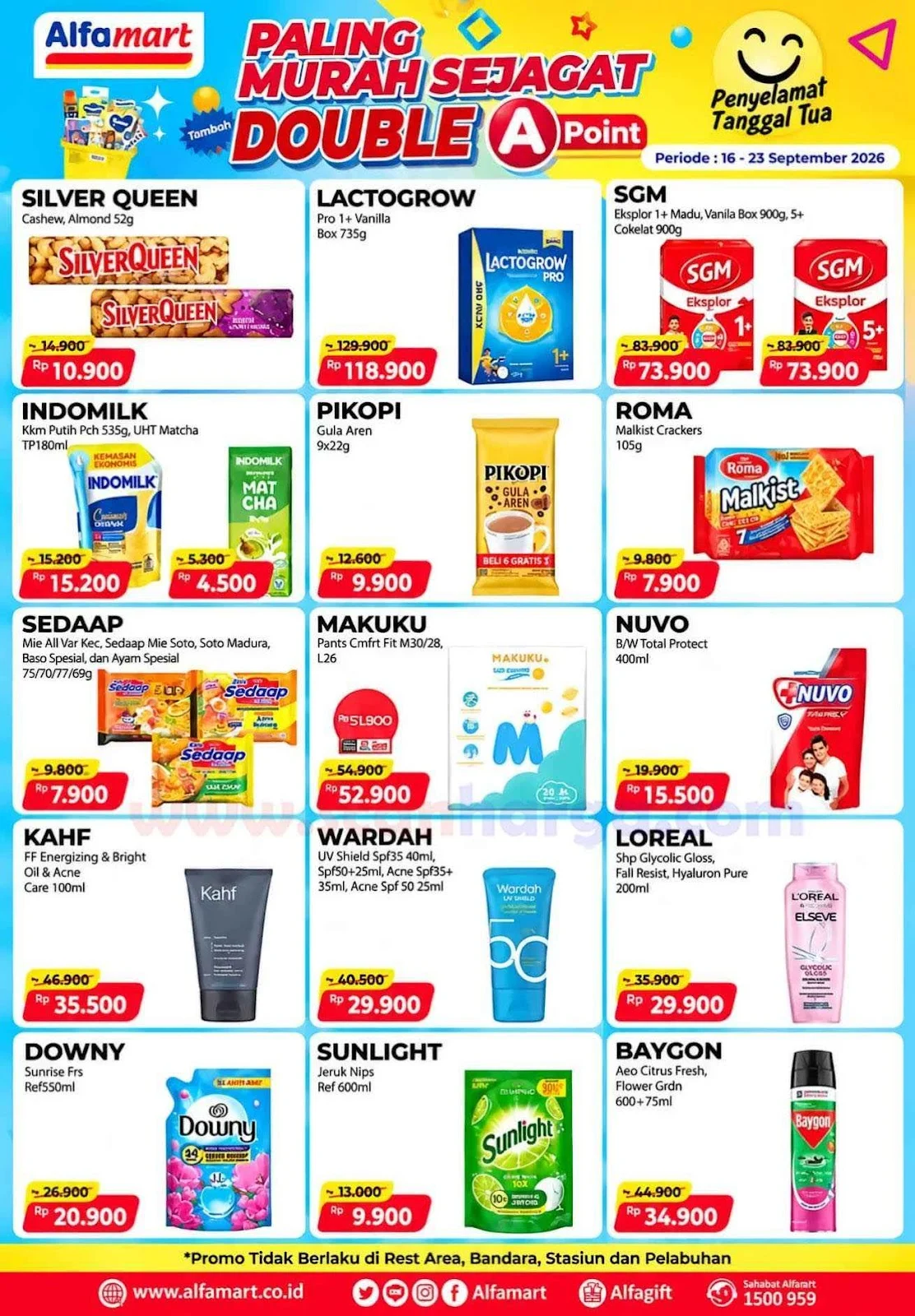 Promo Alfamart: Murah Sejagat 16-23 Sept 2026