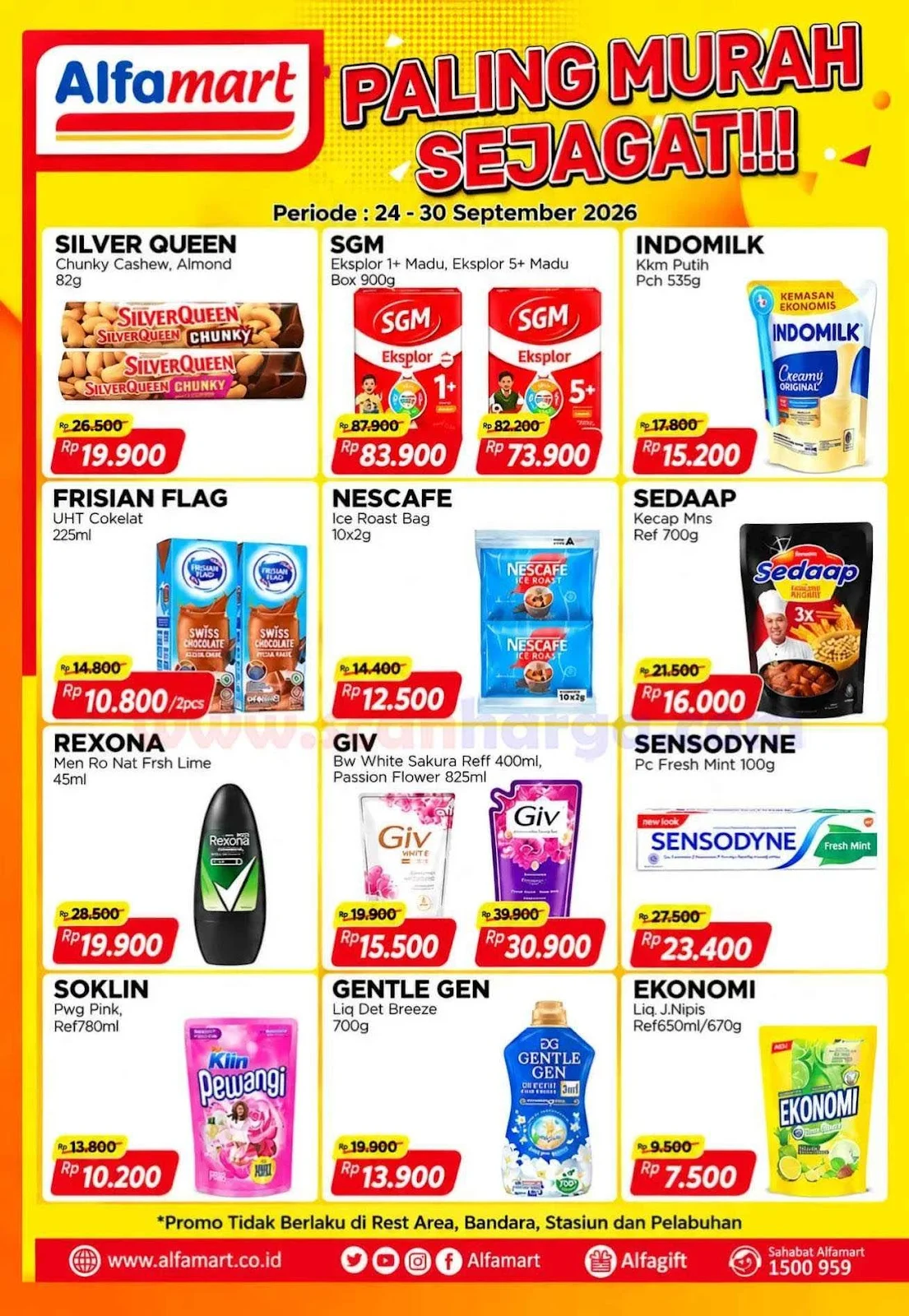 Promo Alfamart Terbaru: Cokelat SilverQueen Murah 24-30 Sept 2026