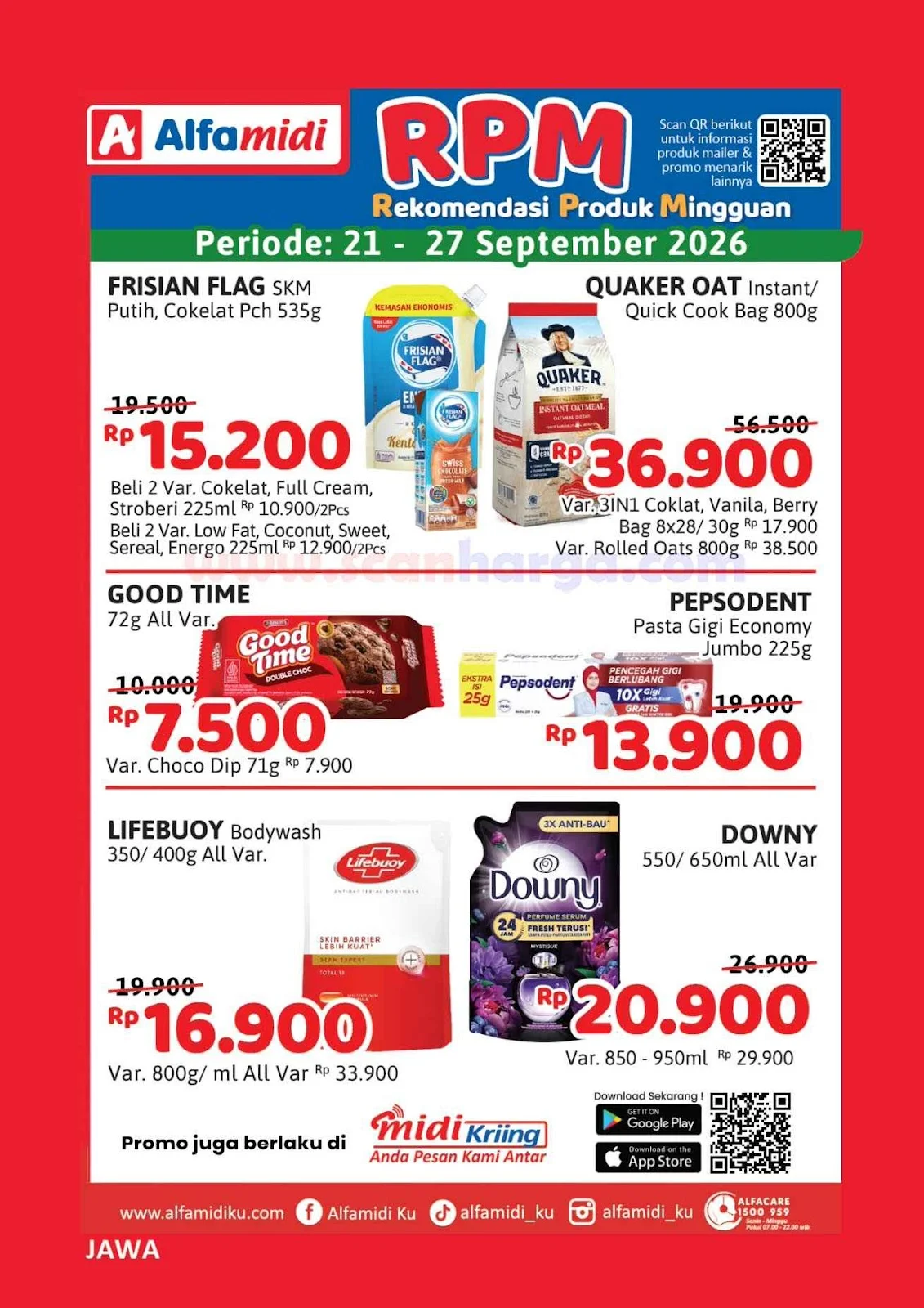Promo Alfamidi: Diskon Heboh Produk Pilihan 21-27 September 2026
