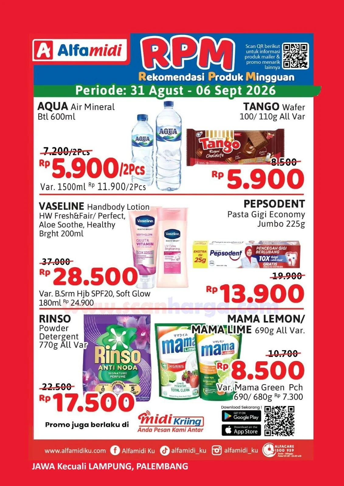 Promo Alfamidi RPM: Belanja Hemat 31 Agustus - 6 September 2026