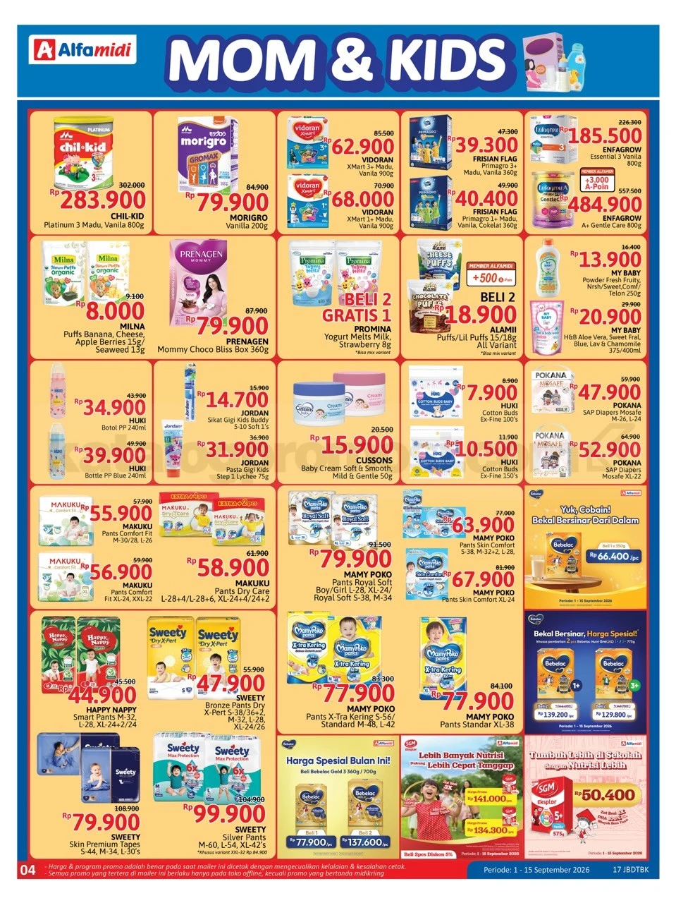 Promo Alfamidi Terbaru: Hemat 1-15 September 2026!