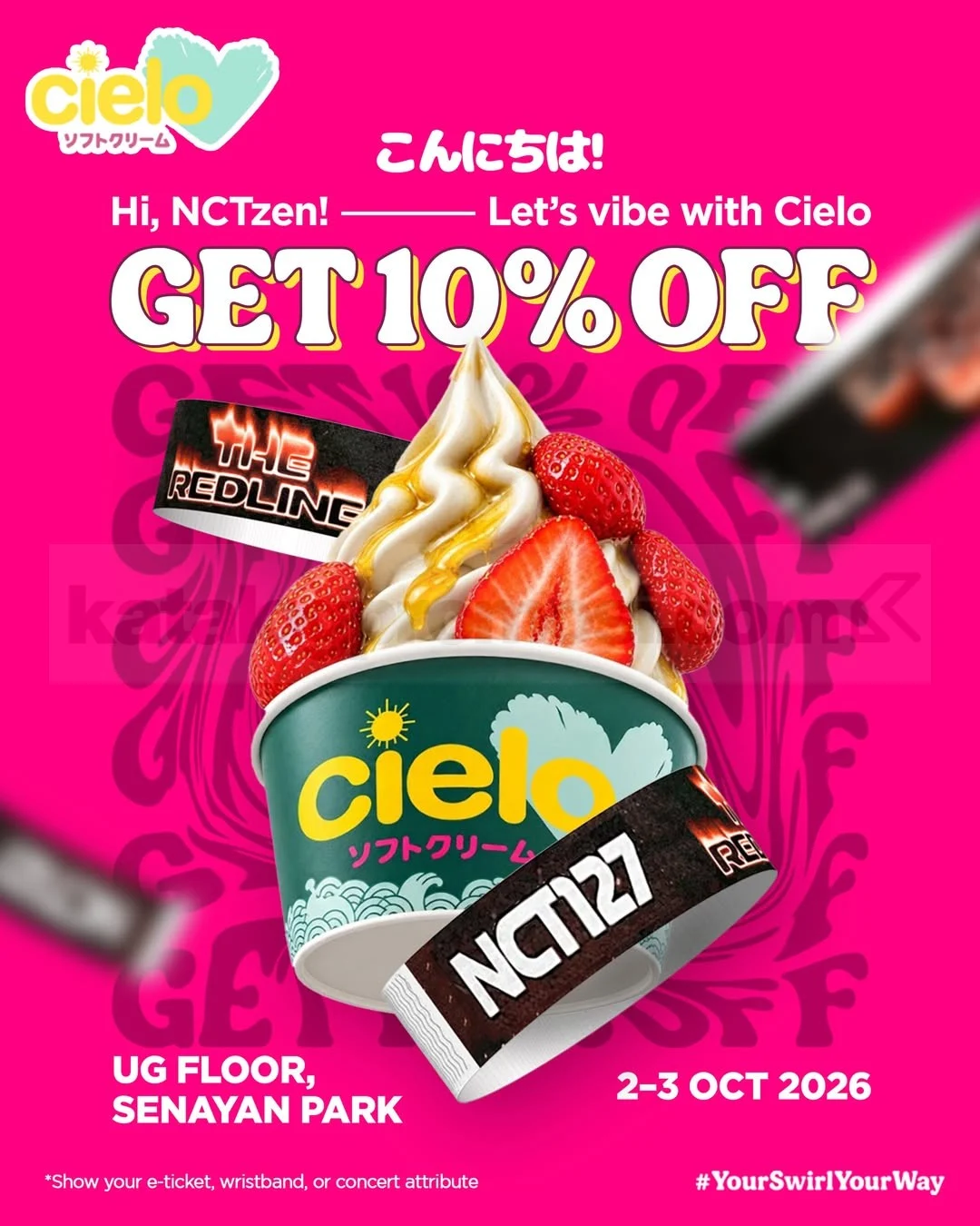 Promo Cielo: Diskon 10% untuk NCTzen di Senayan Park