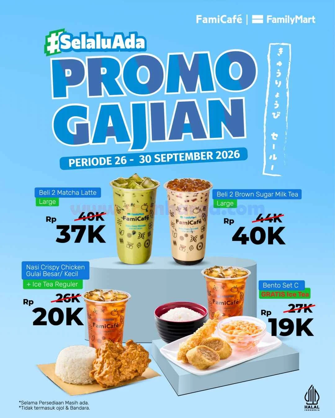 Promo FamilyMart: Menu Gajian Hemat Mulai Rp 19.000