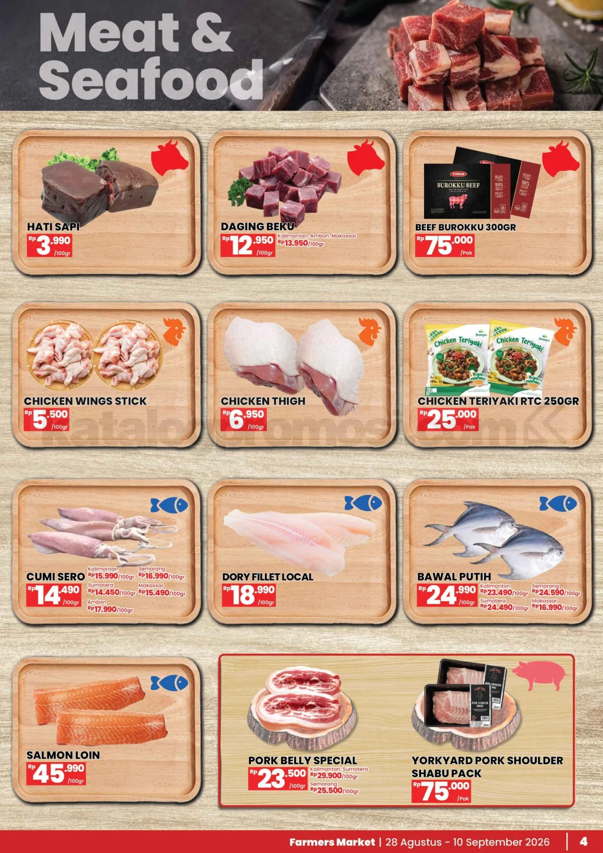 Promo Farmers Market: Diskon Meriah 28 Agustus - 10 September 2026!