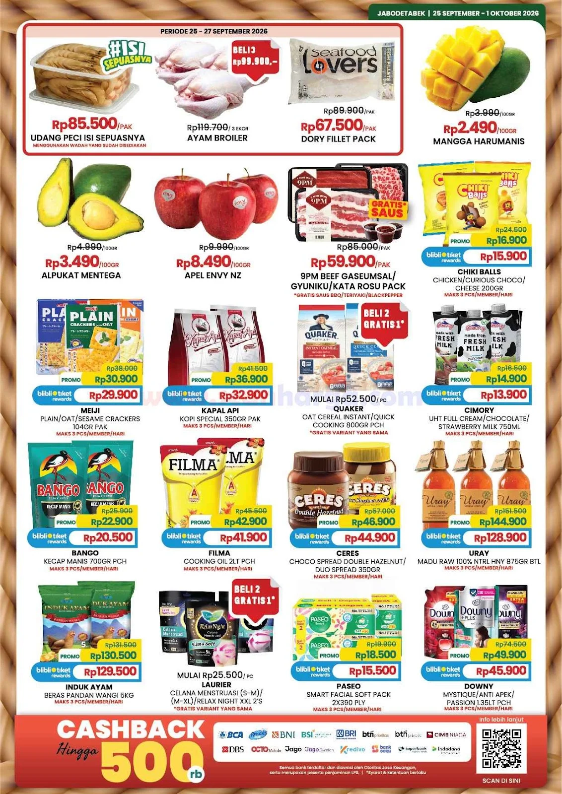 Promo Farmers Market Weekend: 25 Sep - 1 Okt 2026
