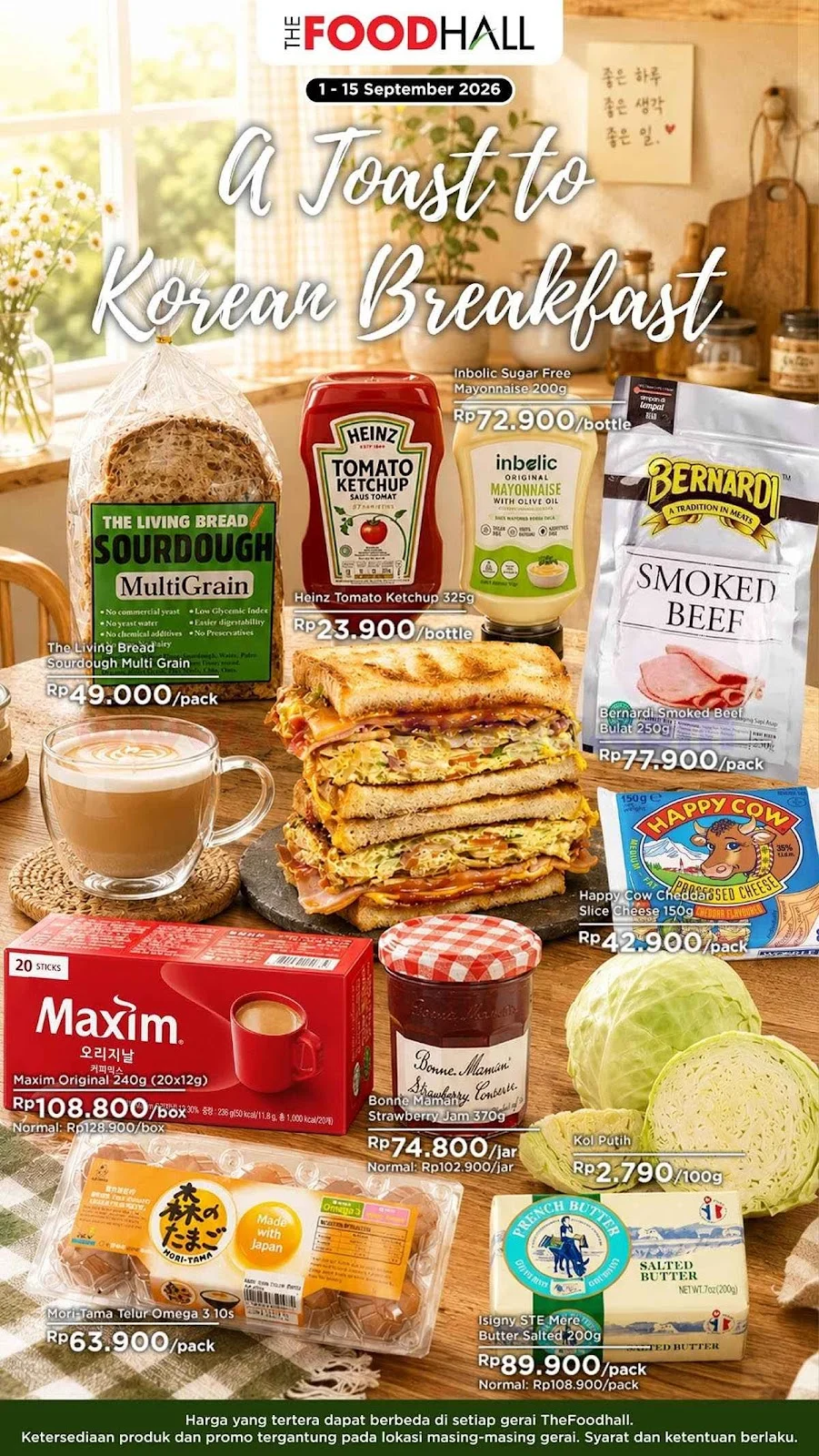Promo Foodhall 1-15 Sept 2026: Diskon Heboh Produk Pilihan