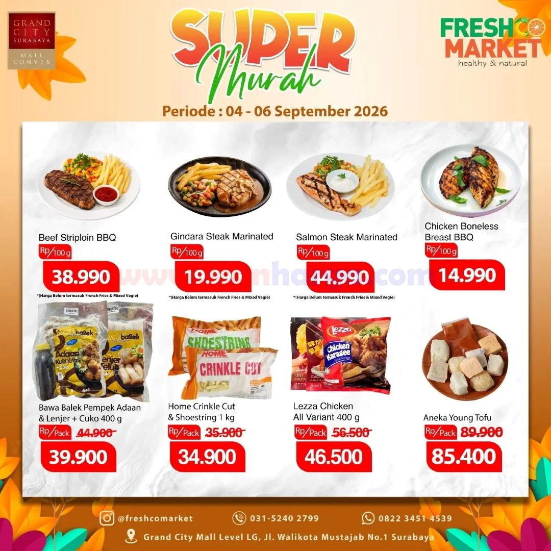 Promo Freshco Market: Belanja Hemat 4-6 Sept 2026!