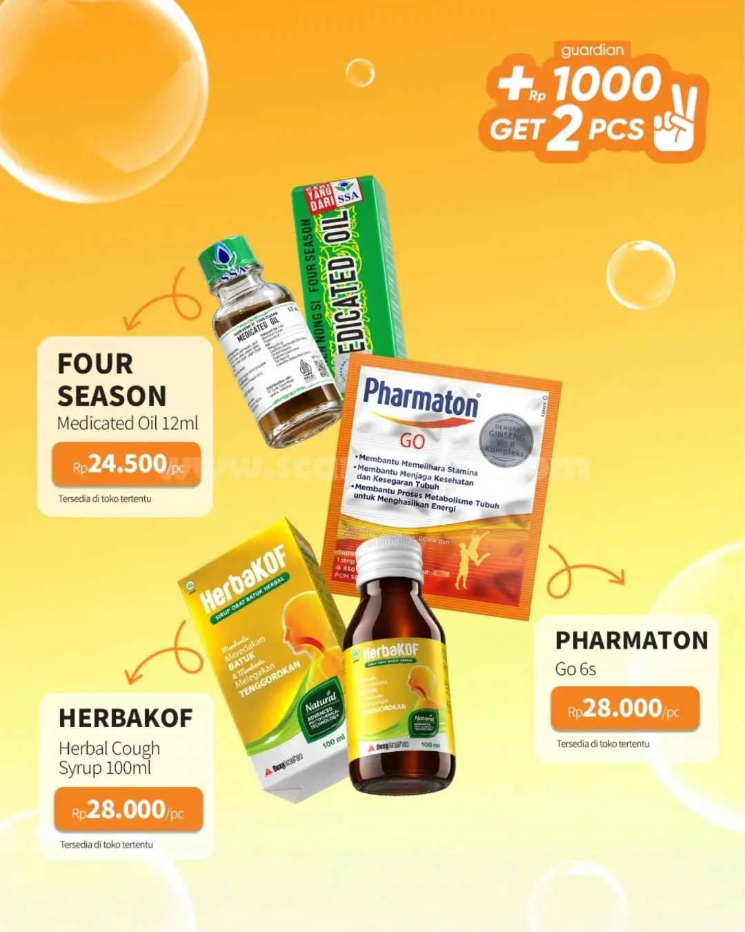 Promo Guardian: Hemat Belanja Kebutuhan Sehat & Cantik