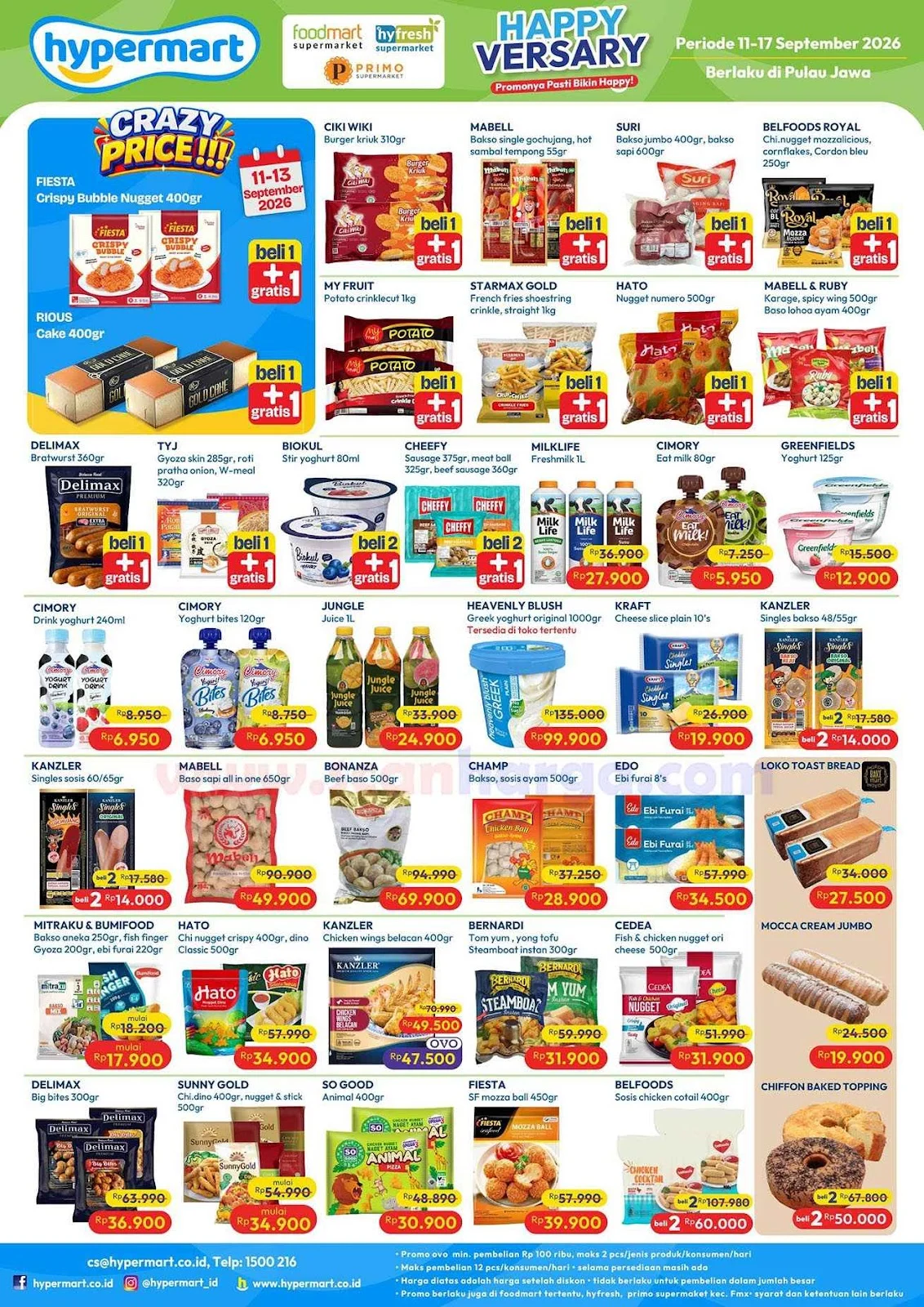 Promo Hypermart Weekday: Diskon Menggiurkan 15-17 Sept 2026!