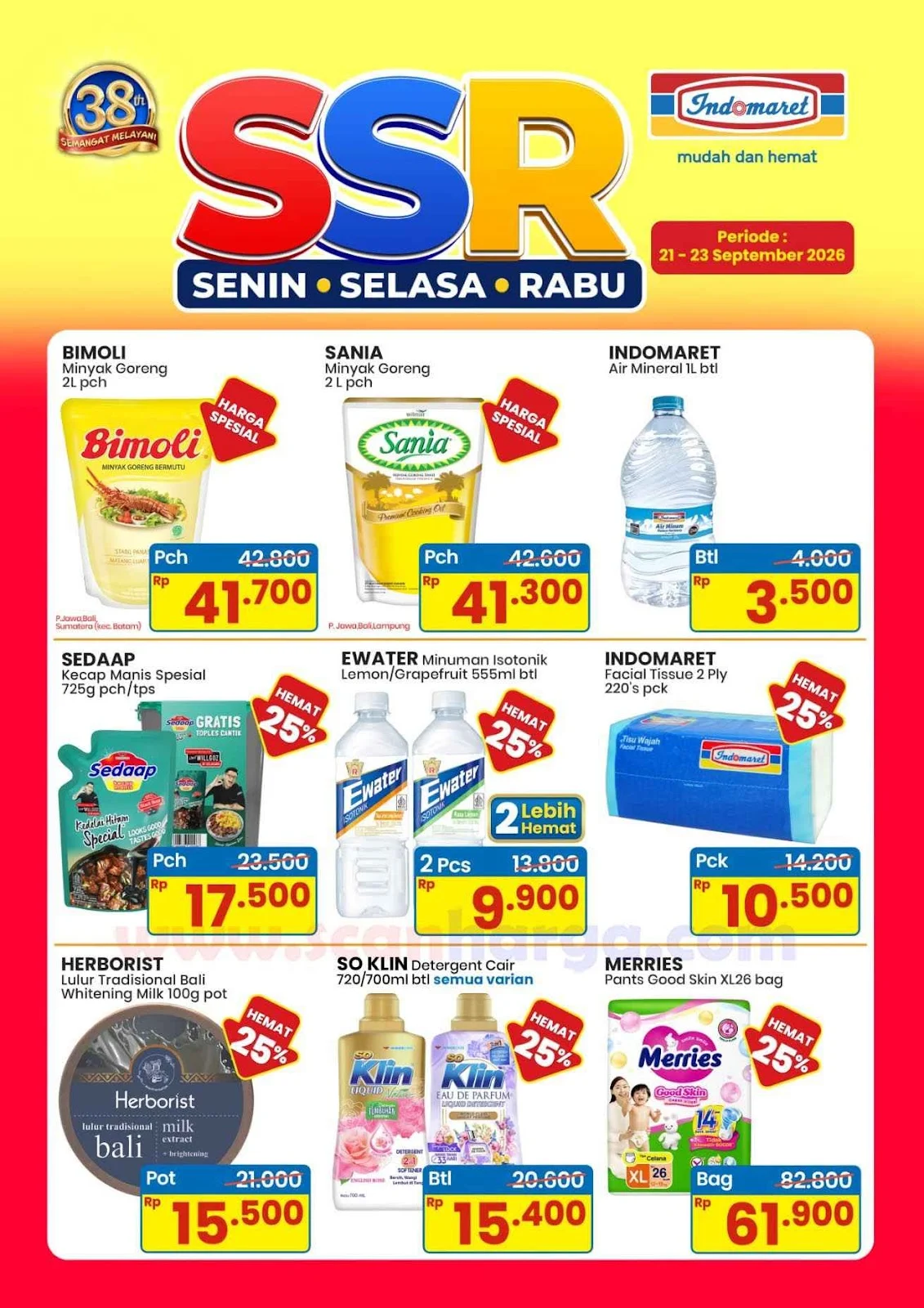 Promo Indomaret: Belanja Hemat Awal Pekan 21-23 September 2026