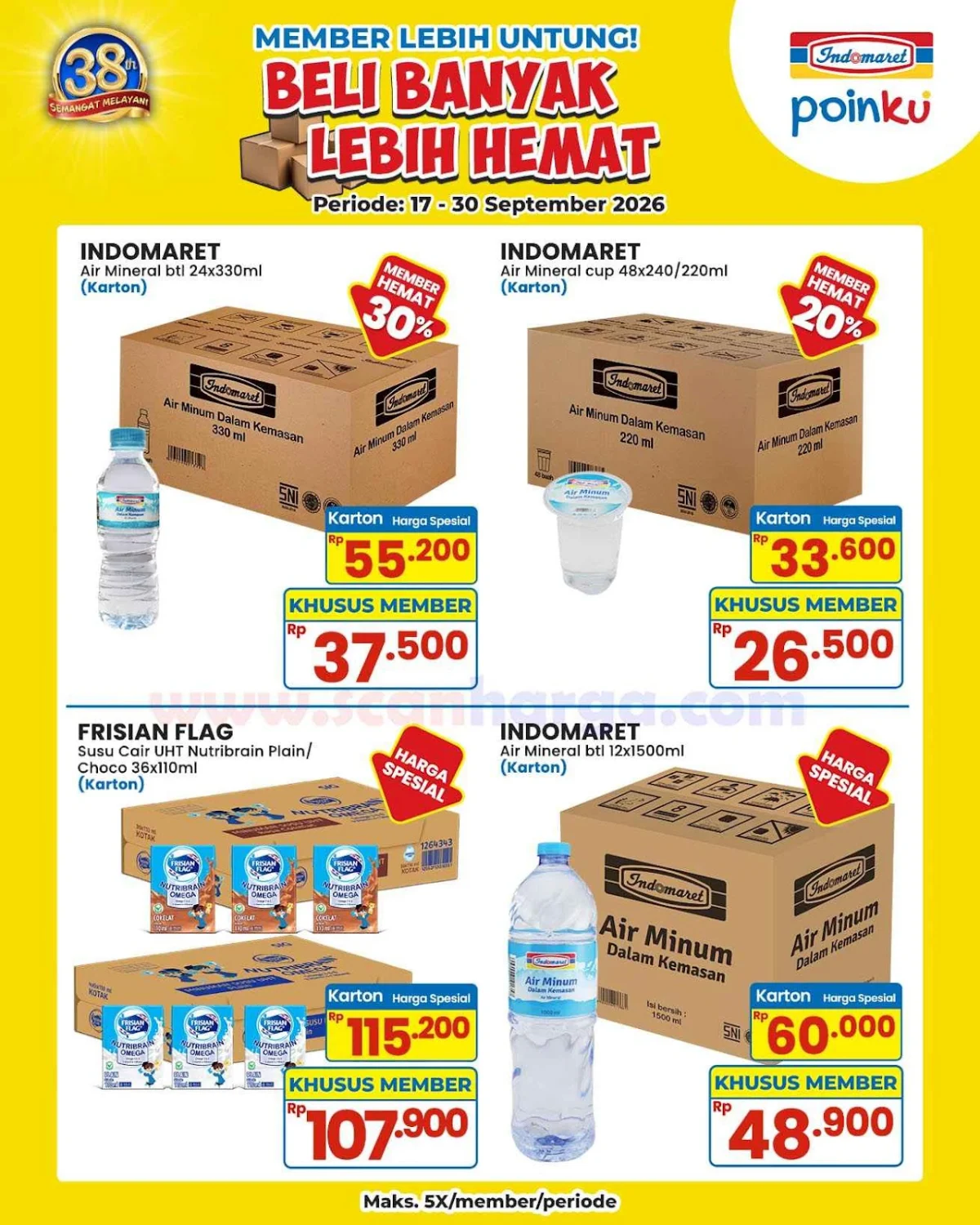 Promo Indomaret: Belanja Hemat Berlimpah 17-30 Sept 2026