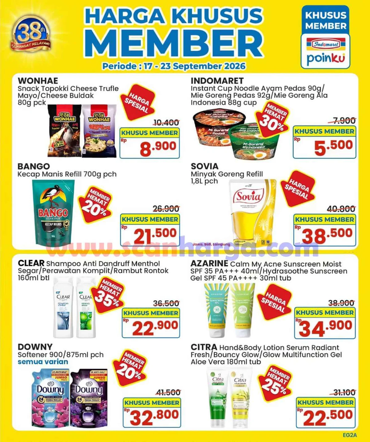Promo Indomaret Spesial Member 17-23 Sept 2026: Belanja Hemat!