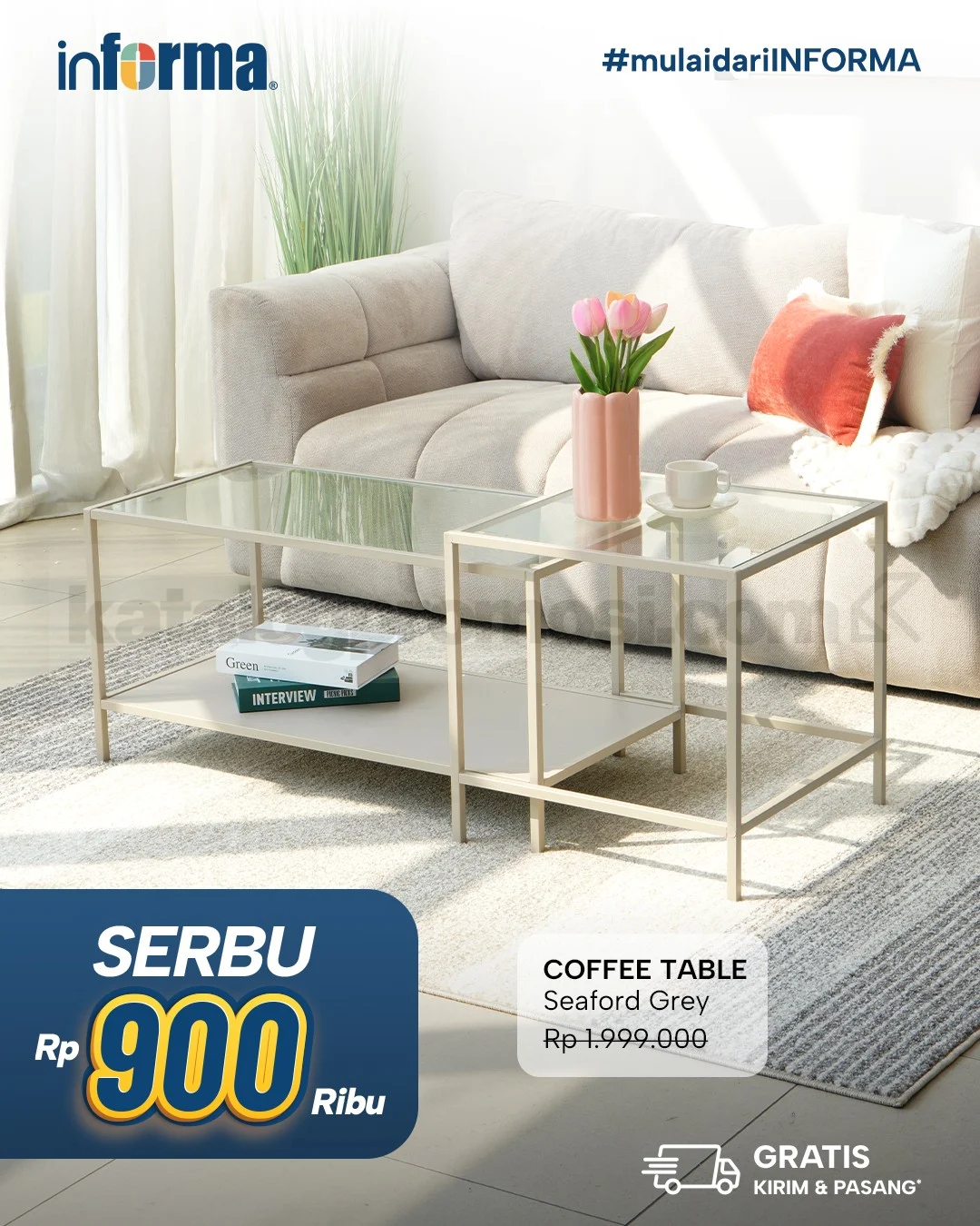 Promo INFORMA Serbu 9.9: Furnitur & Aksesori Mulai Rp 90.000