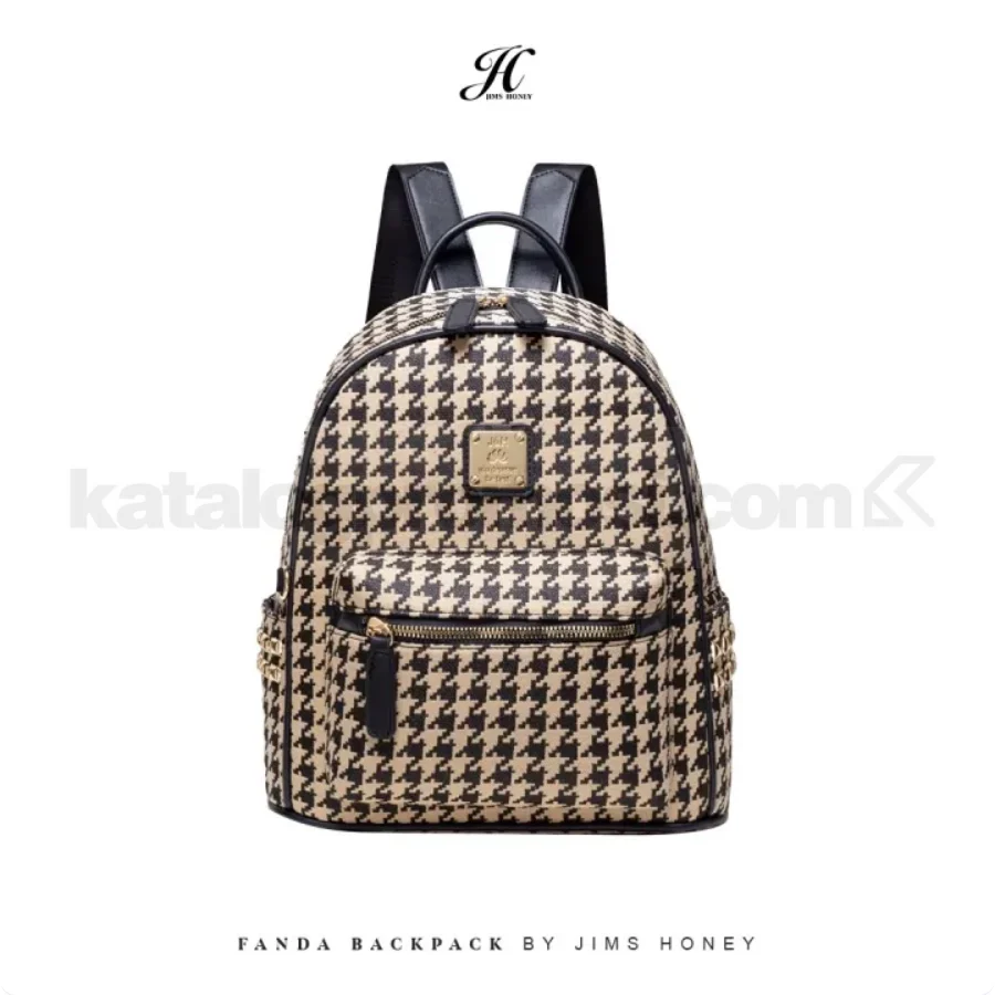 Promo Jims Honey Fanda Backpack: Elegan & Praktis di Lazada