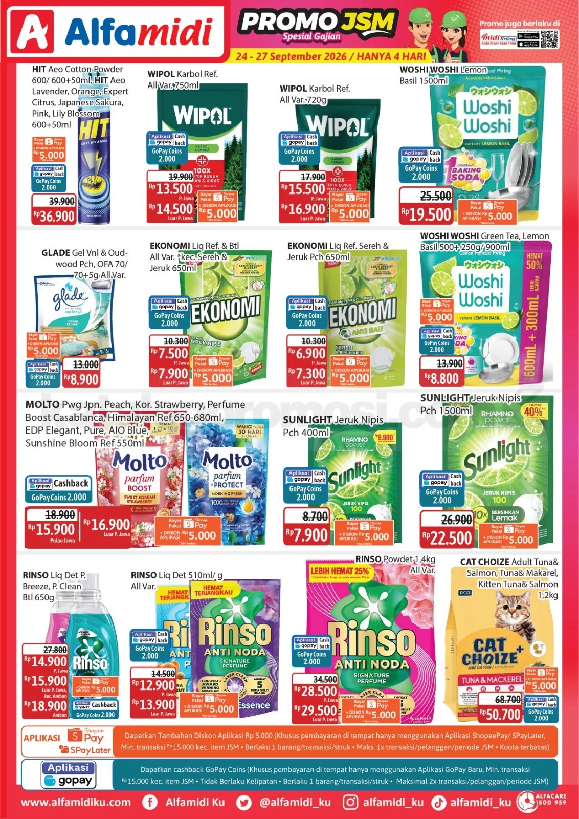 Promo JSM Alfamidi 24-27 September: Belanja Hemat Akhir Pekan!