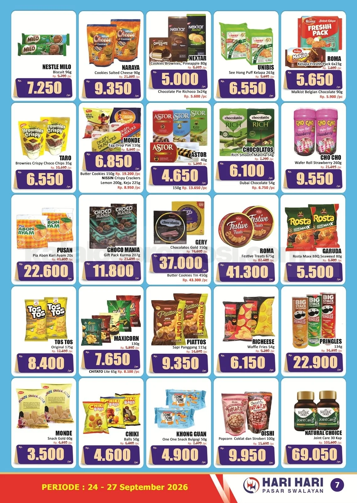Promo JSM Hari Hari Swalayan 24-27 Sep 2026: Belanja Hemat Akhir Pekan