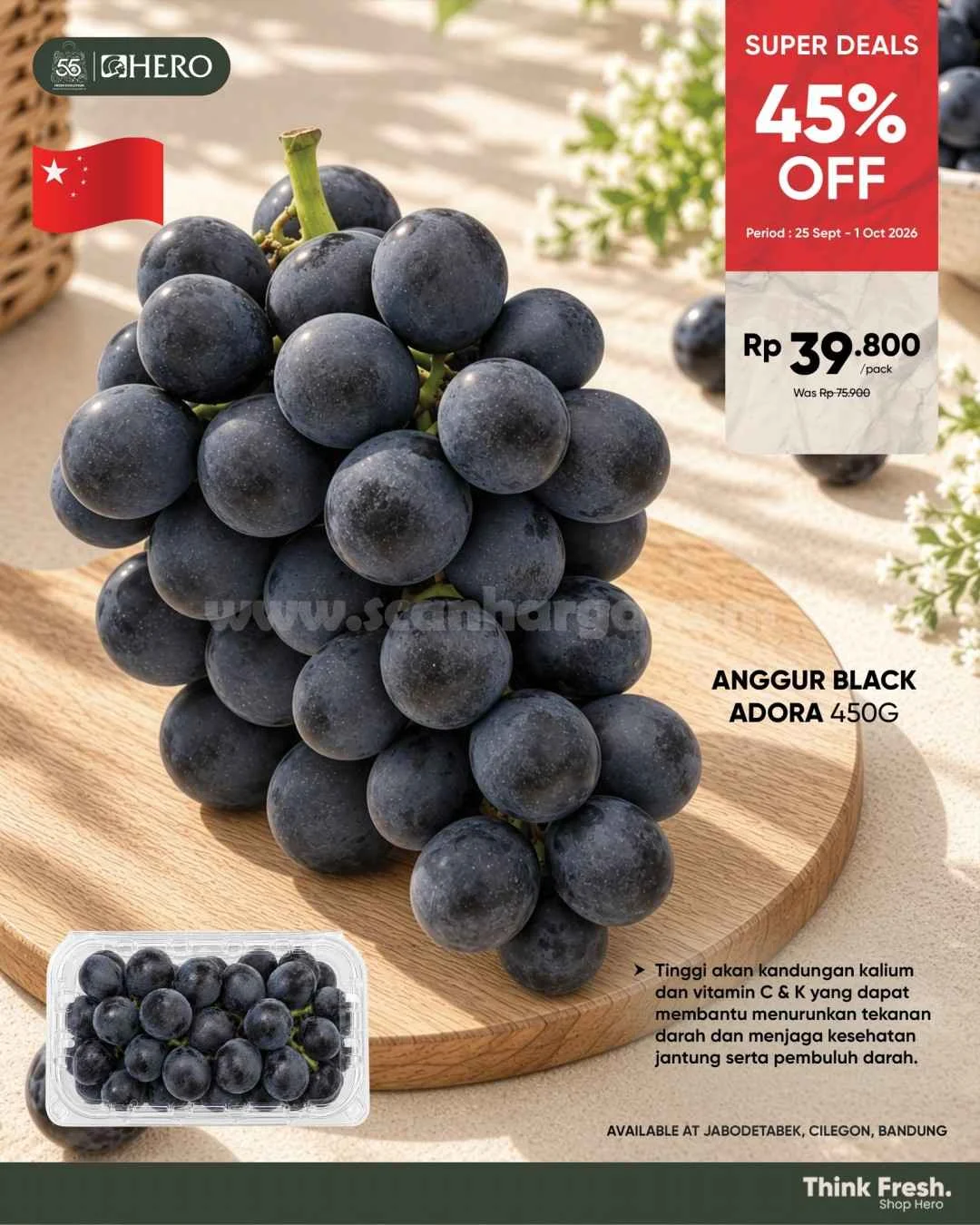 Promo JSM HERO Supermarket: Diskon Akhir Pekan 25 Sept - 1 Okt 2026