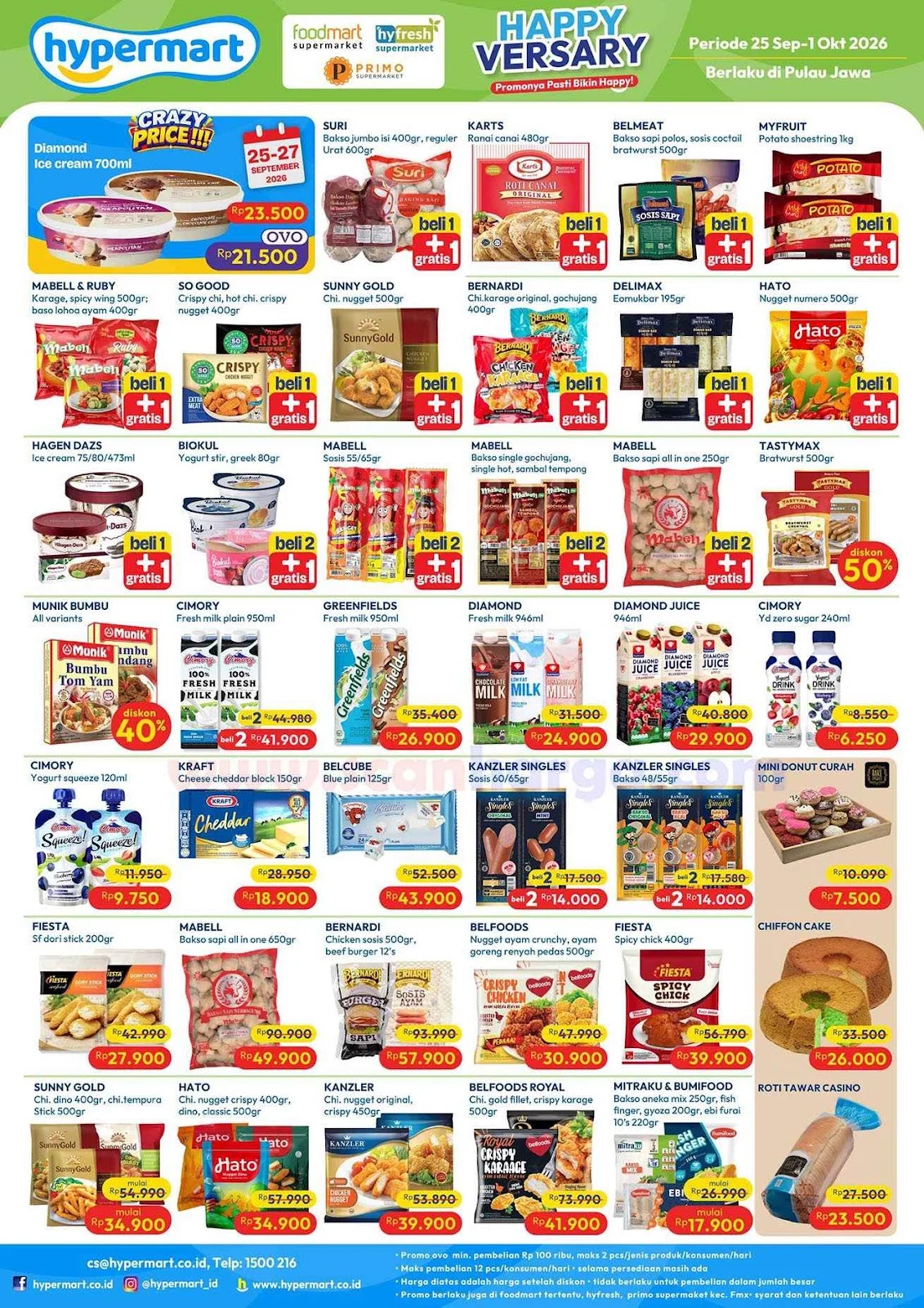 Promo JSM Hypermart 25-1 Okt 2026: Belanja Hemat Akhir Pekan!