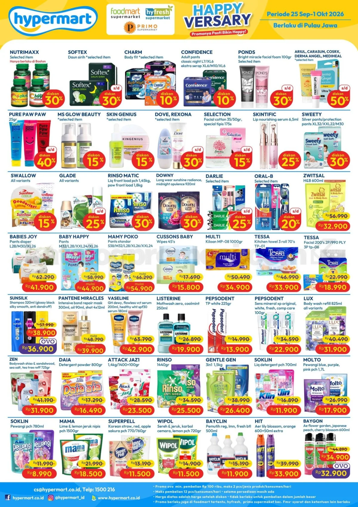 Promo JSM Hypermart 25 Sept - 1 Okt 2026: Belanja Hemat Akhir Pekan!