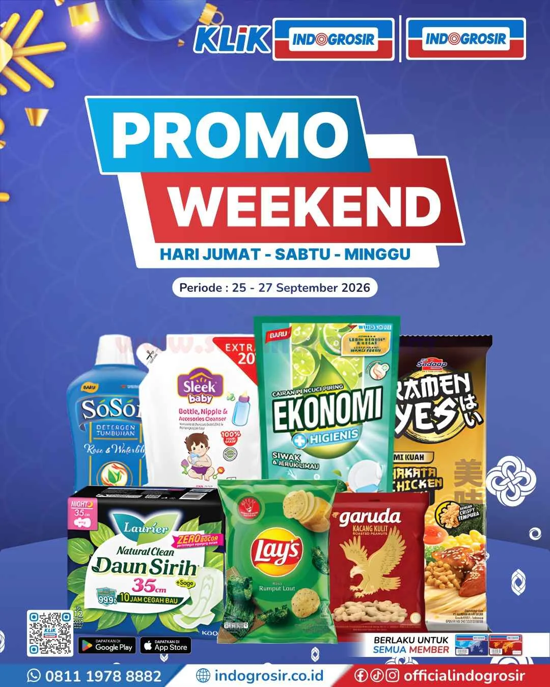 Promo JSM Indogrosir: Diskon Heboh 25-27 September 2026