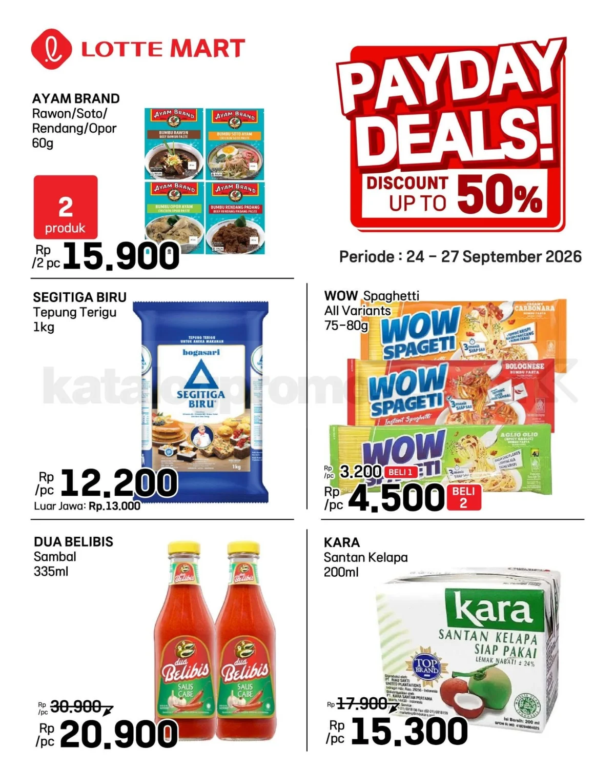 Promo JSM Lottemart: Diskon Besar 24-27 September 2026!