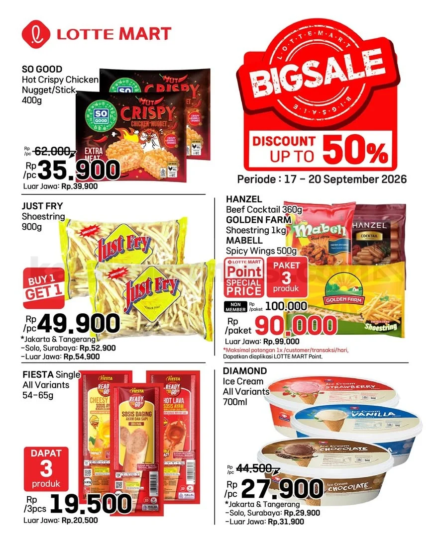 Promo JSM LotteMart: Diskon Meriah 17-20 September!
