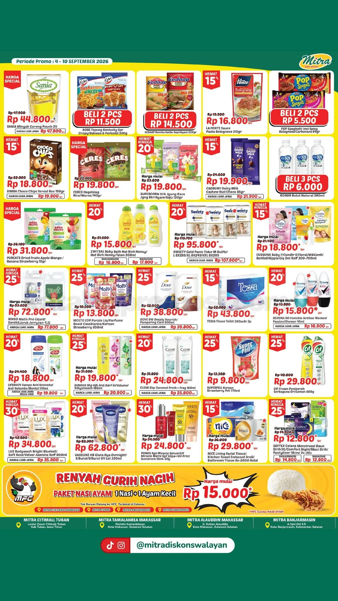 Promo JSM Mitra Diskon: Hemat Akhir Pekan 04-10 September 2026