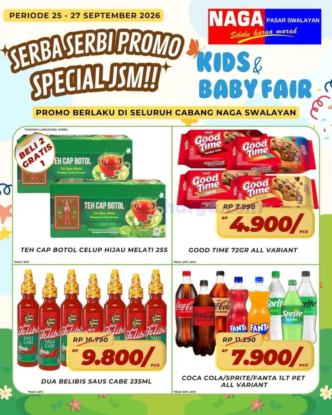 Promo JSM Naga Swalayan: Diskon Heboh Akhir Pekan 25-27 September