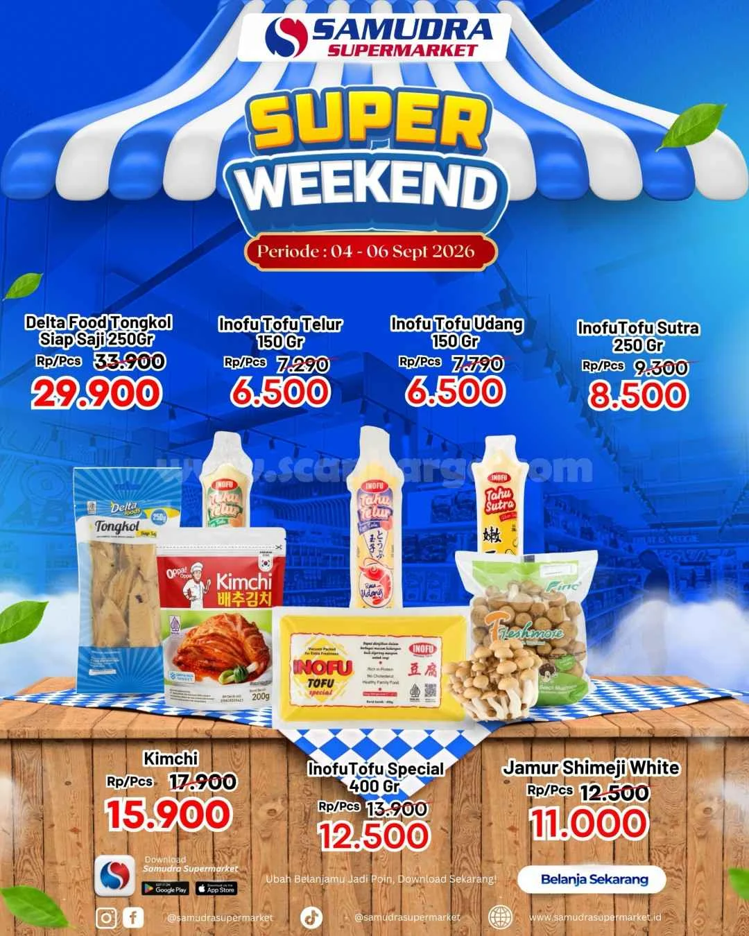 Promo JSM Samudra Supermarket: Diskon Heboh 4-6 September 2026