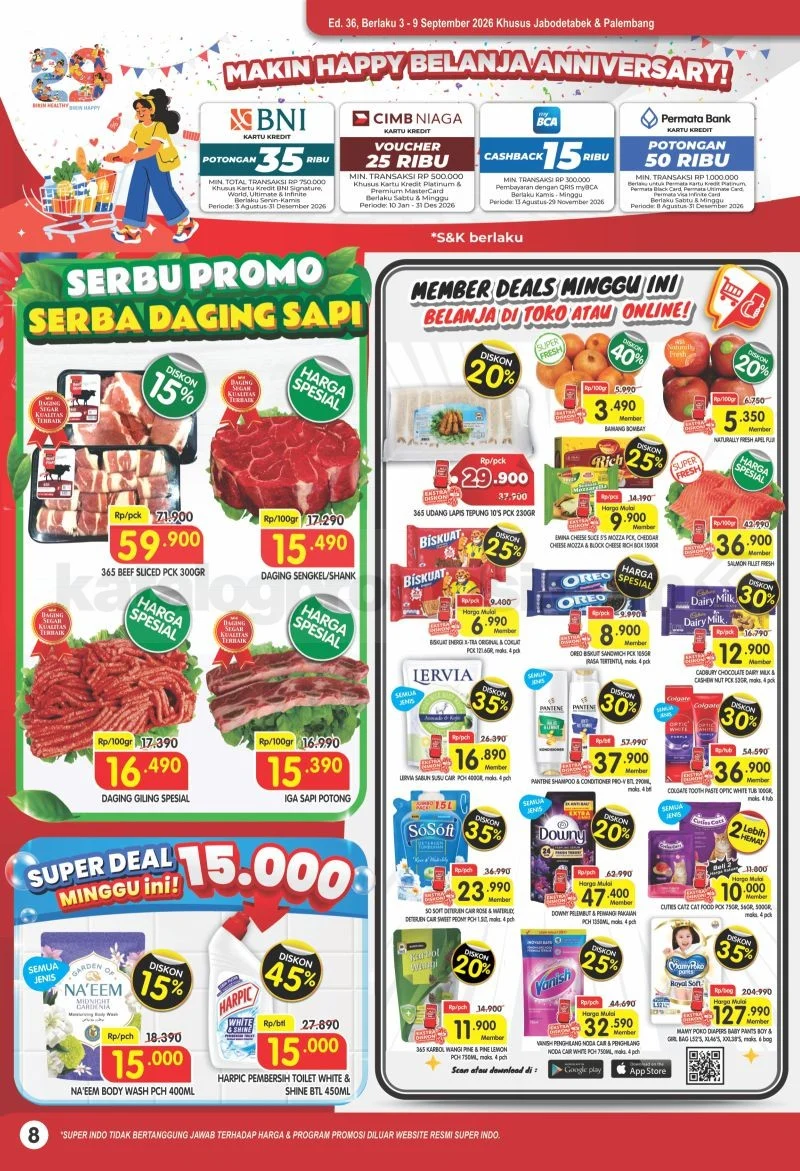 Promo JSM Super Indo 4-6 September 2026: Belanja Hemat Akhir Pekan!