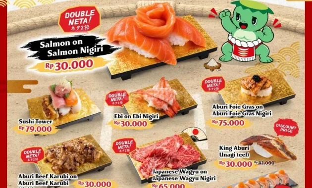 promo kappa sushi festival porsi jumbo mulai rp30 ribu