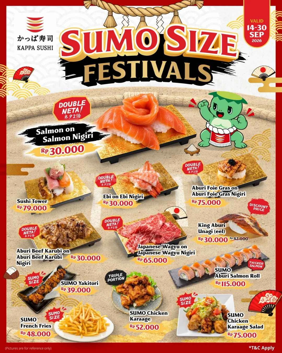 Promo Kappa Sushi: Festival Porsi Jumbo Mulai Rp30 Ribu