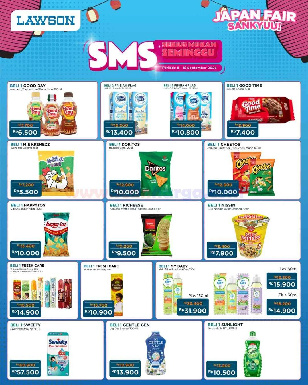 Promo Lawson SMS Serius Murah Seminggu: Hemat Hingga 15 September 2026