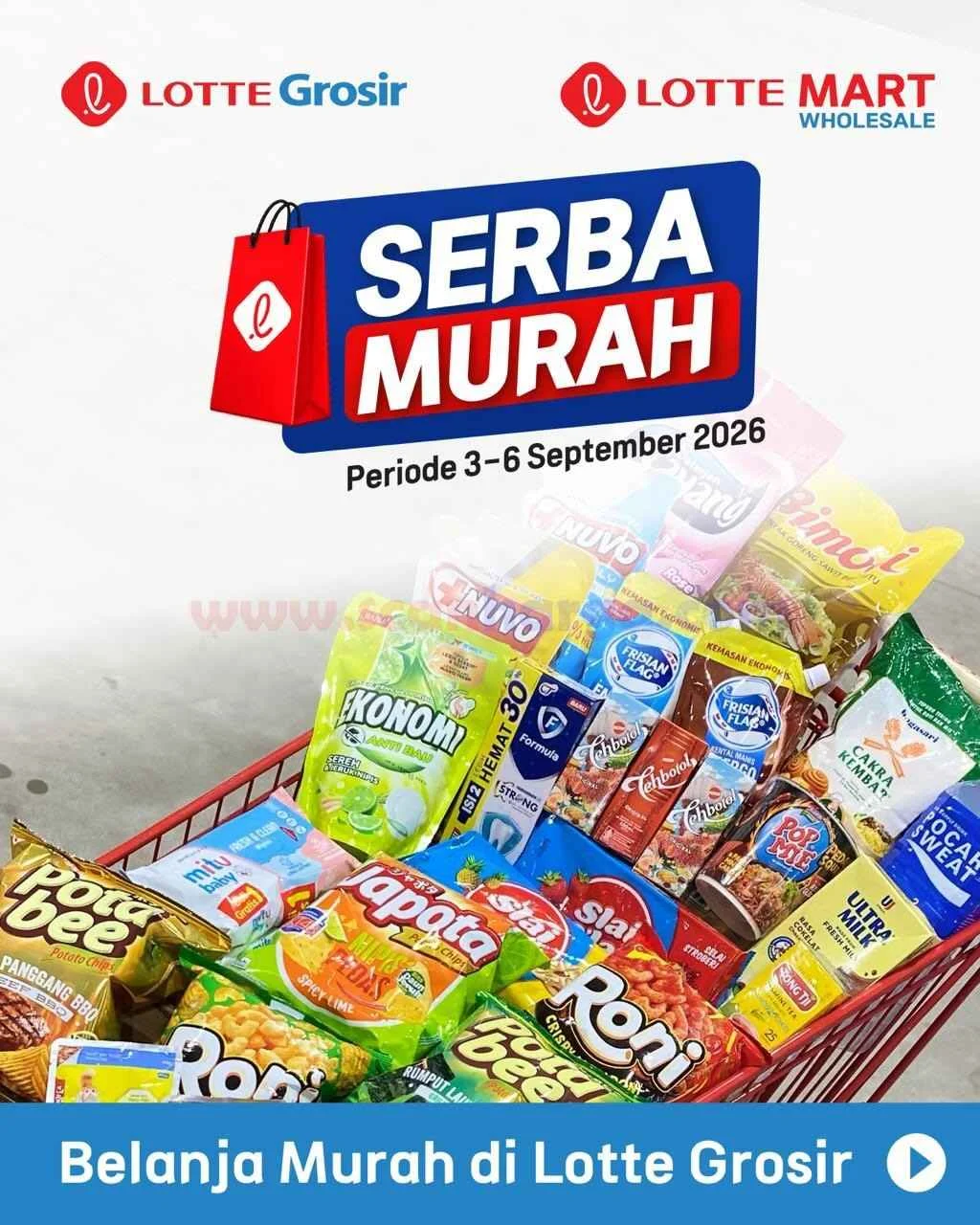 Promo Lotte Grosir Akhir Pekan 3-6 September 2026